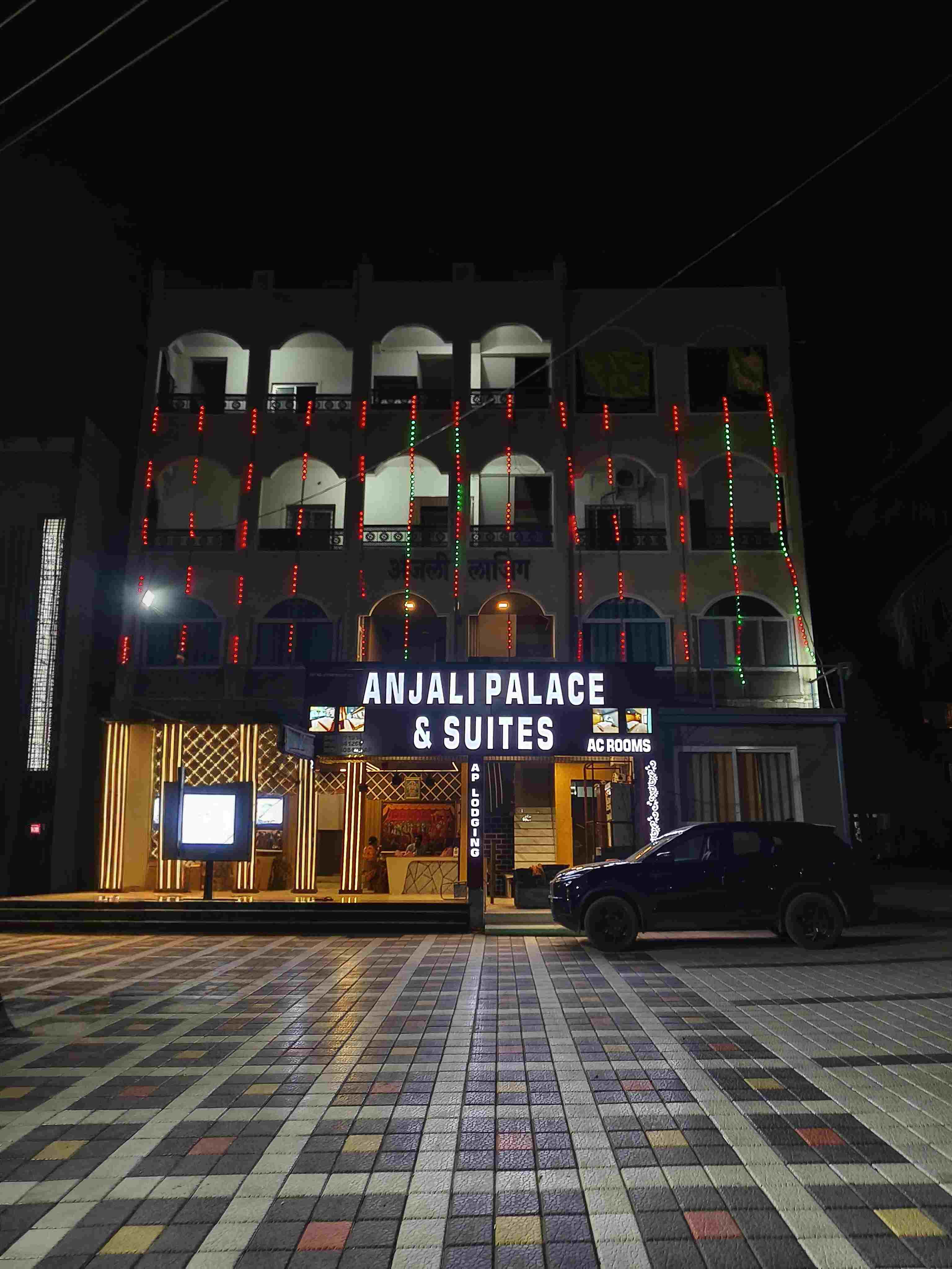 Anjali Palace and Suites building near Shani Shingnapur Temple